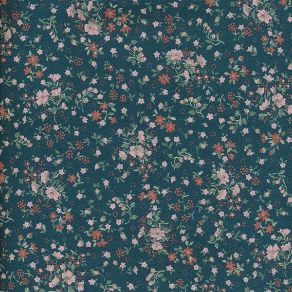 Oilcloth Loving Liberty - Dusty Petrol