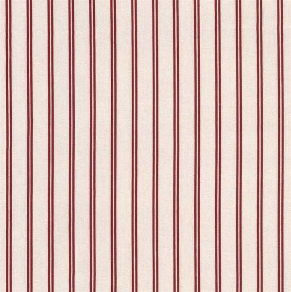 Oilcloth Ribbions-Red/Creme