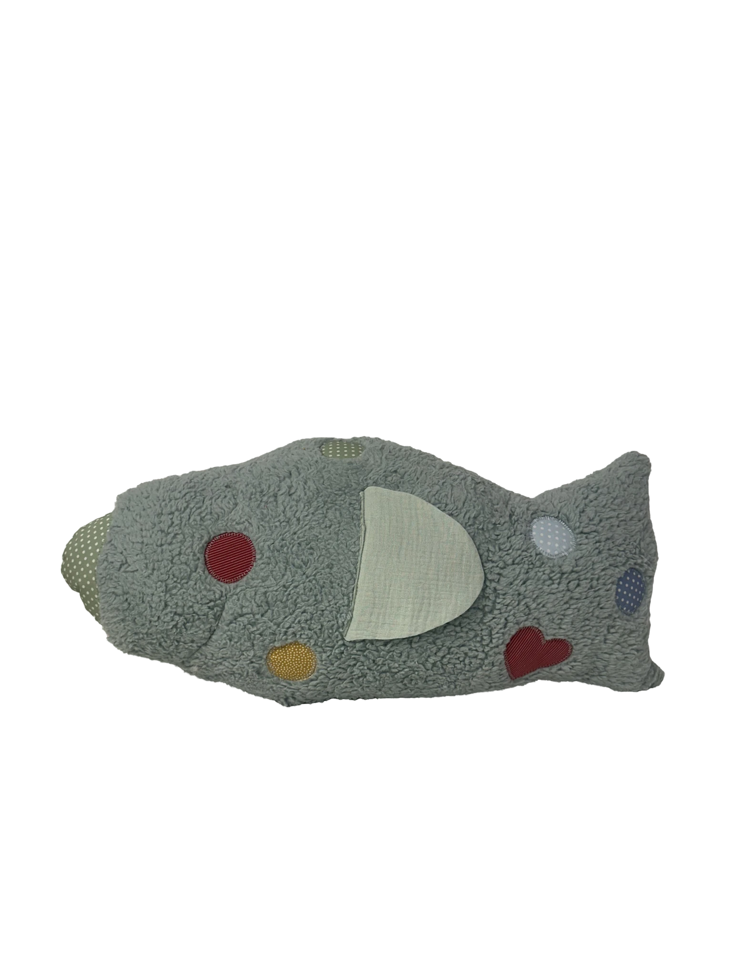 Fisch in Blaugrün mit Punkten